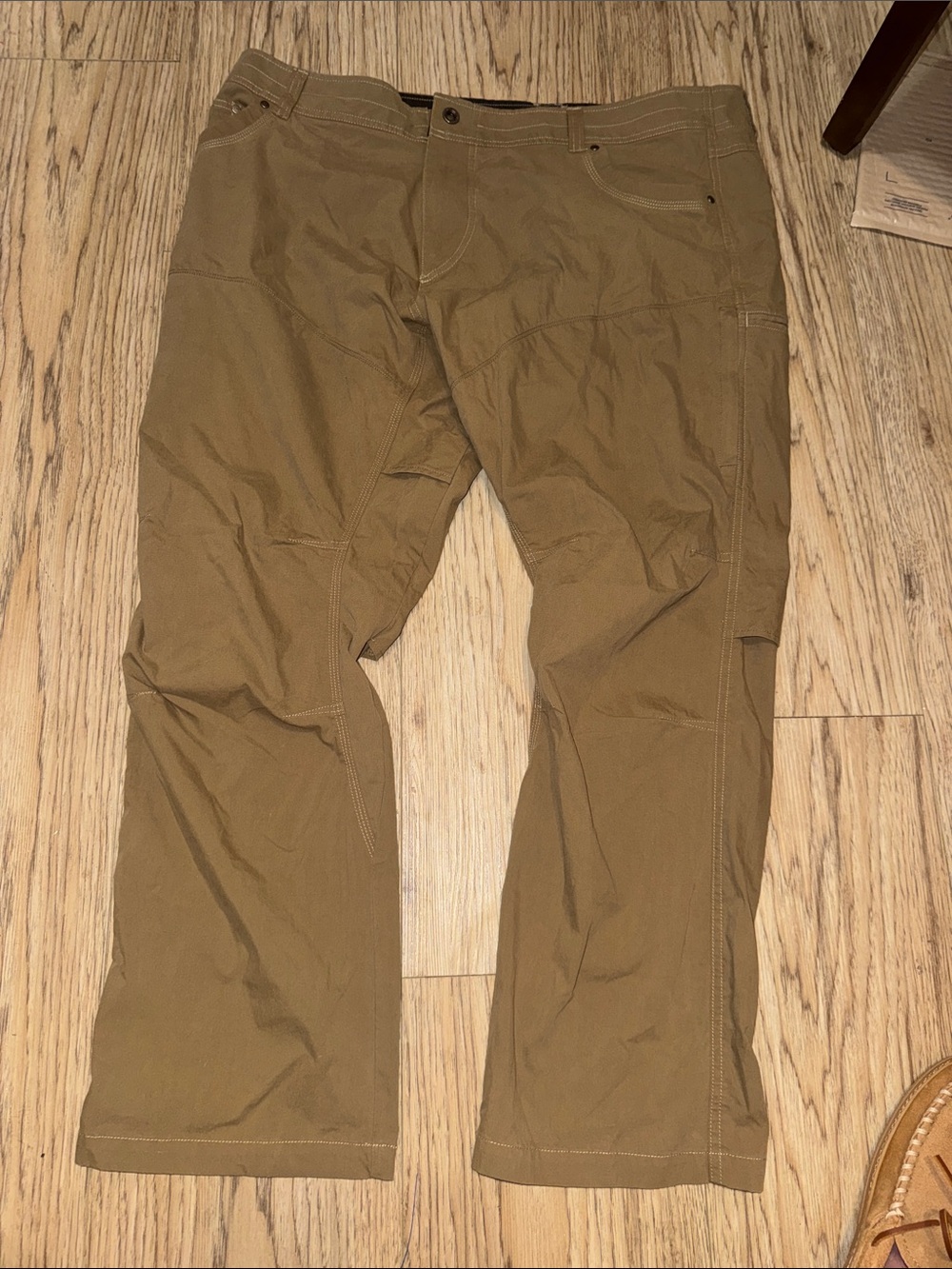 Kuhl Men's Chinos in Tan Brown Hiking 42x30